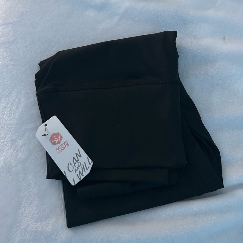 ACTIVE QUEEN Black Yoga Leggings